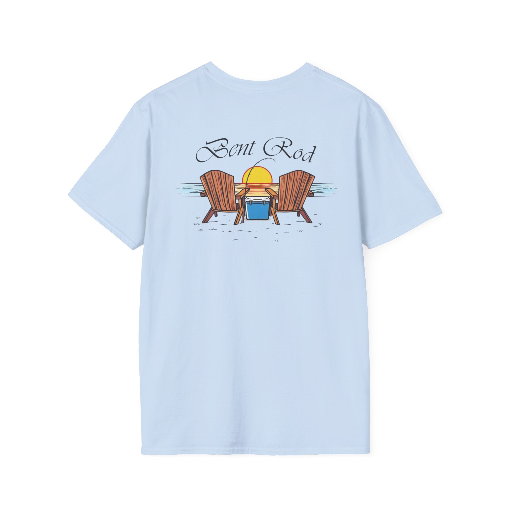 Bent Rod Relaxing Cast Short Sleeve T-Shirt