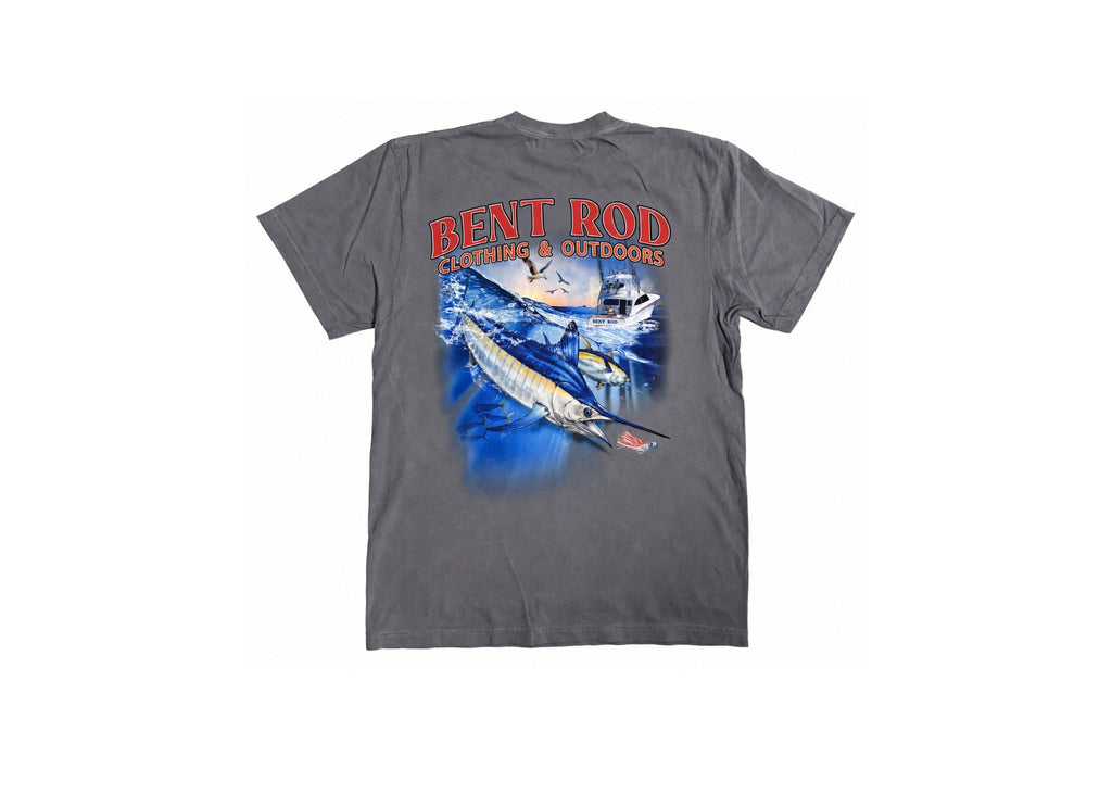 Bent Rod Offshore Run Short Sleeve Pocket T-Shirt