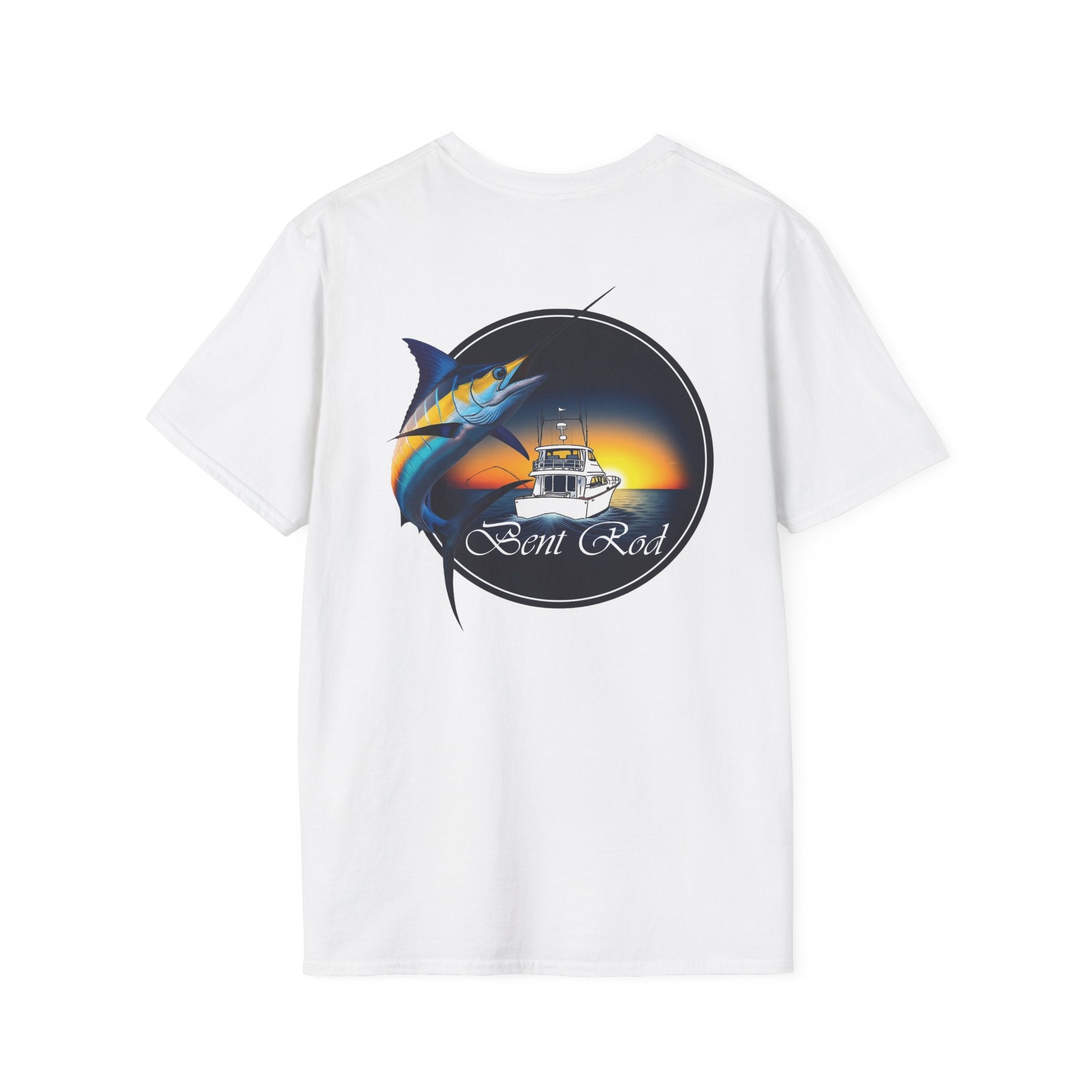 Bent Rod Marlin Short Sleeve T-Shirt