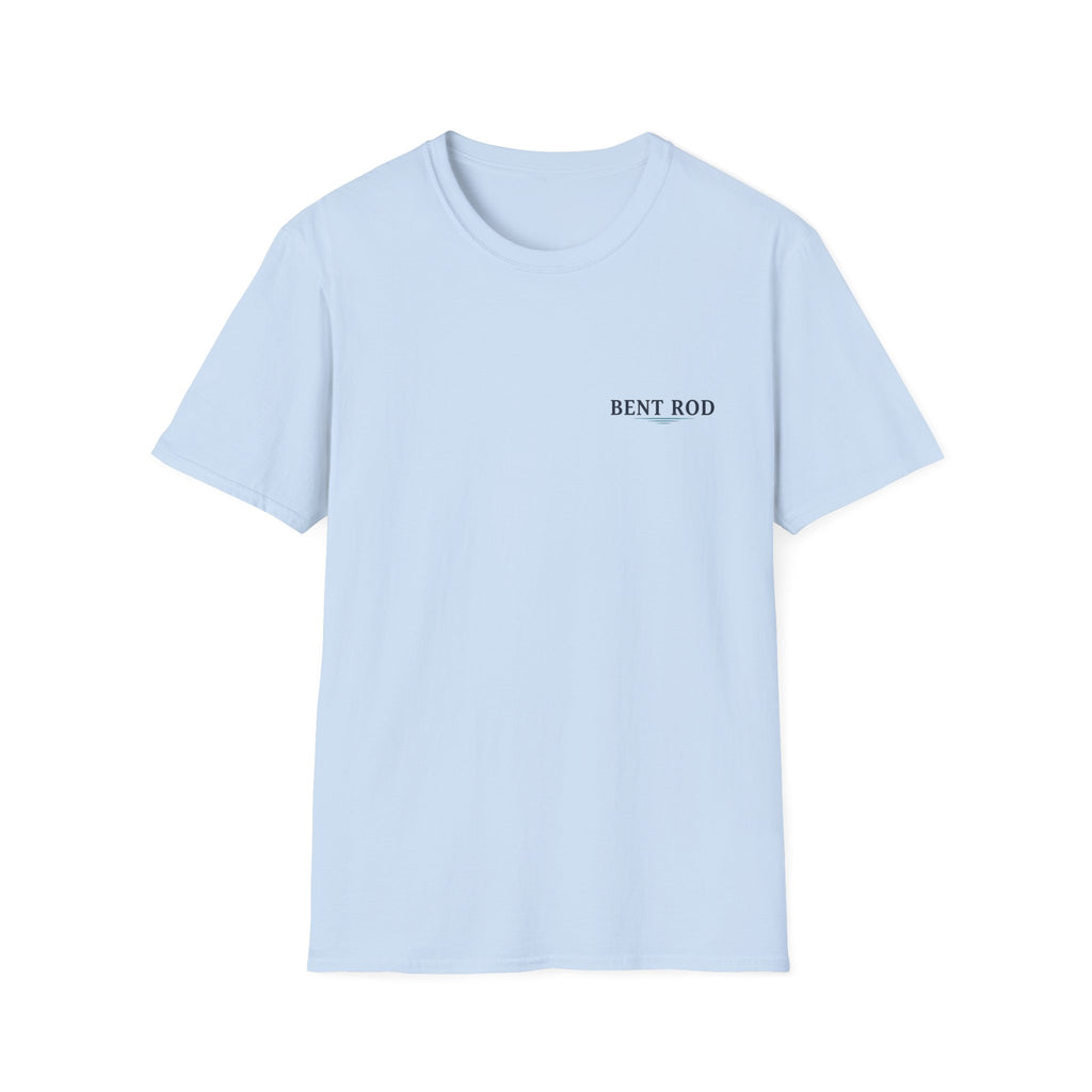 Bent Rod Reel and Pier Short Sleeve T-Shirt