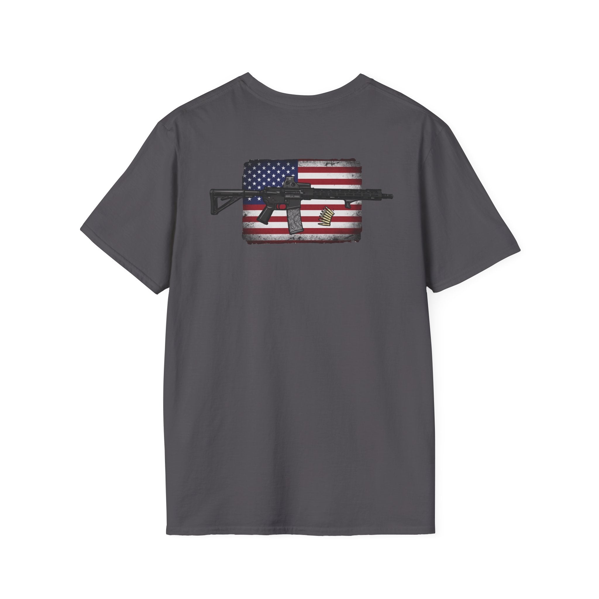Bent Rod AR-15 Stars & Stripes Short Sleeve T-Shirt