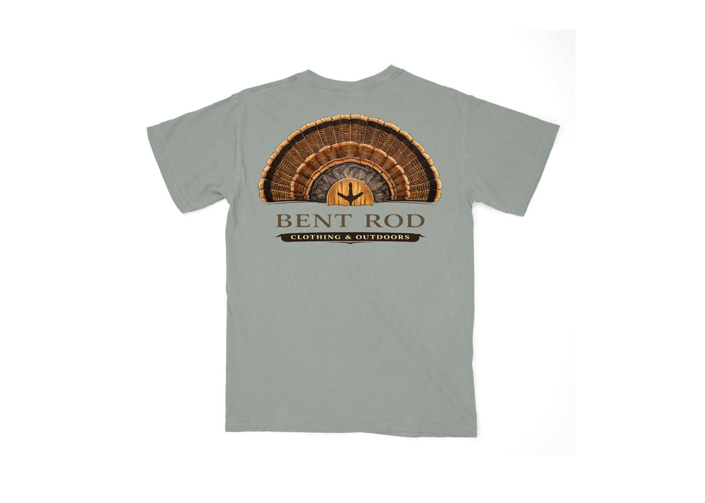 Bent Rod Turkey Fan Short Sleeve T-Shirt