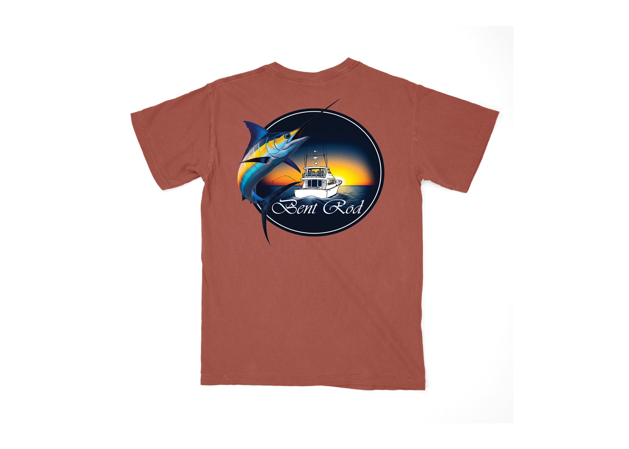 Bent Rod Marlin Short Sleeve T-Shirt